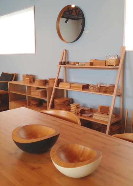 竹の家具　TEORI　インテリア編