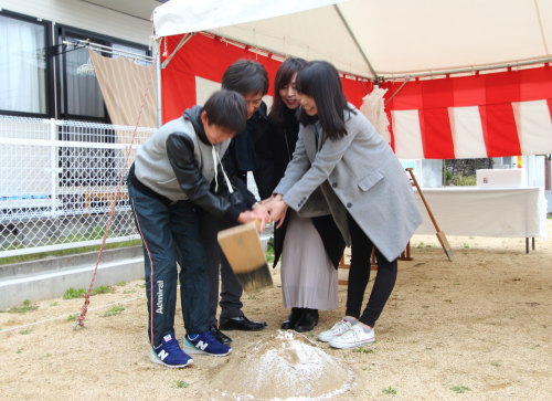 地鎮祭と上棟